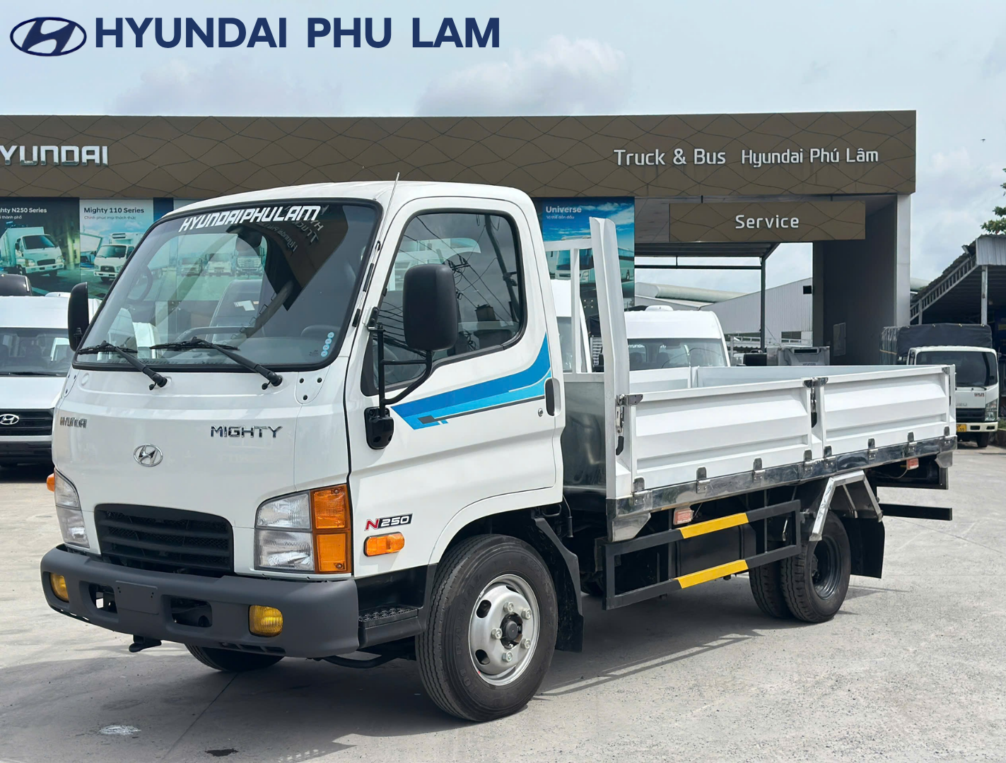 XE TẢI N250 THÙNG LỬNG