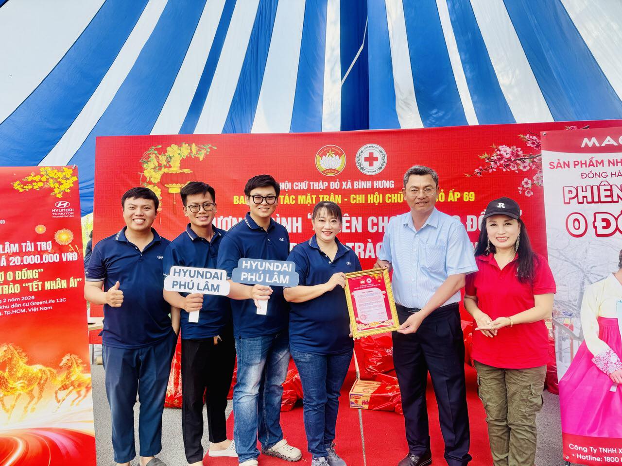 HYUNDAI PHÚ LÂM ĐỒNG HÀNH CÙNG PHIÊN CHỢ 0 ĐỒNG – LAN TỎA TẾT NHÂN ÁI 2026