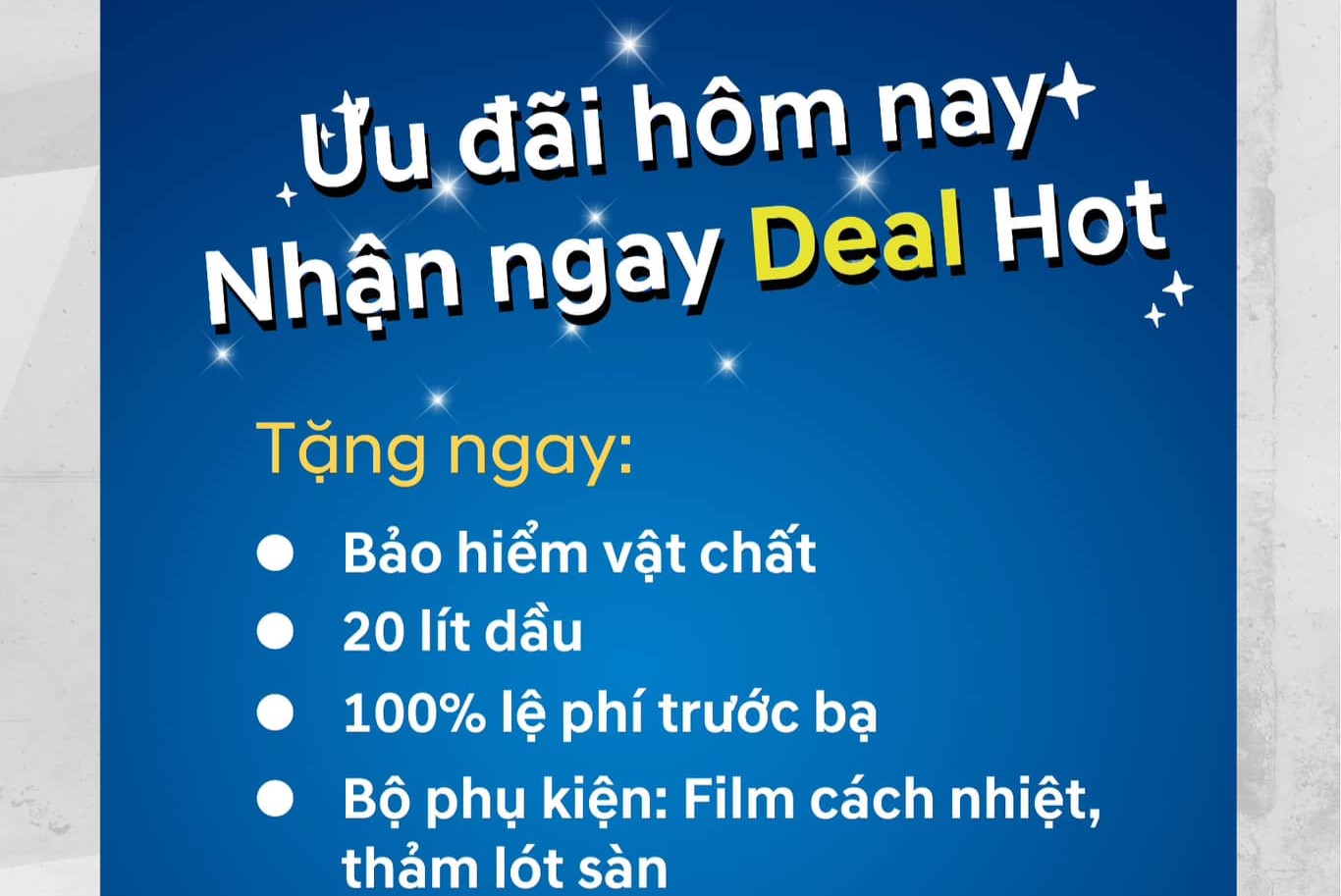 NHẬN NGAY DEAL HOT KHI MUA XE TẠI HYUNDAI PHÚ LÂM