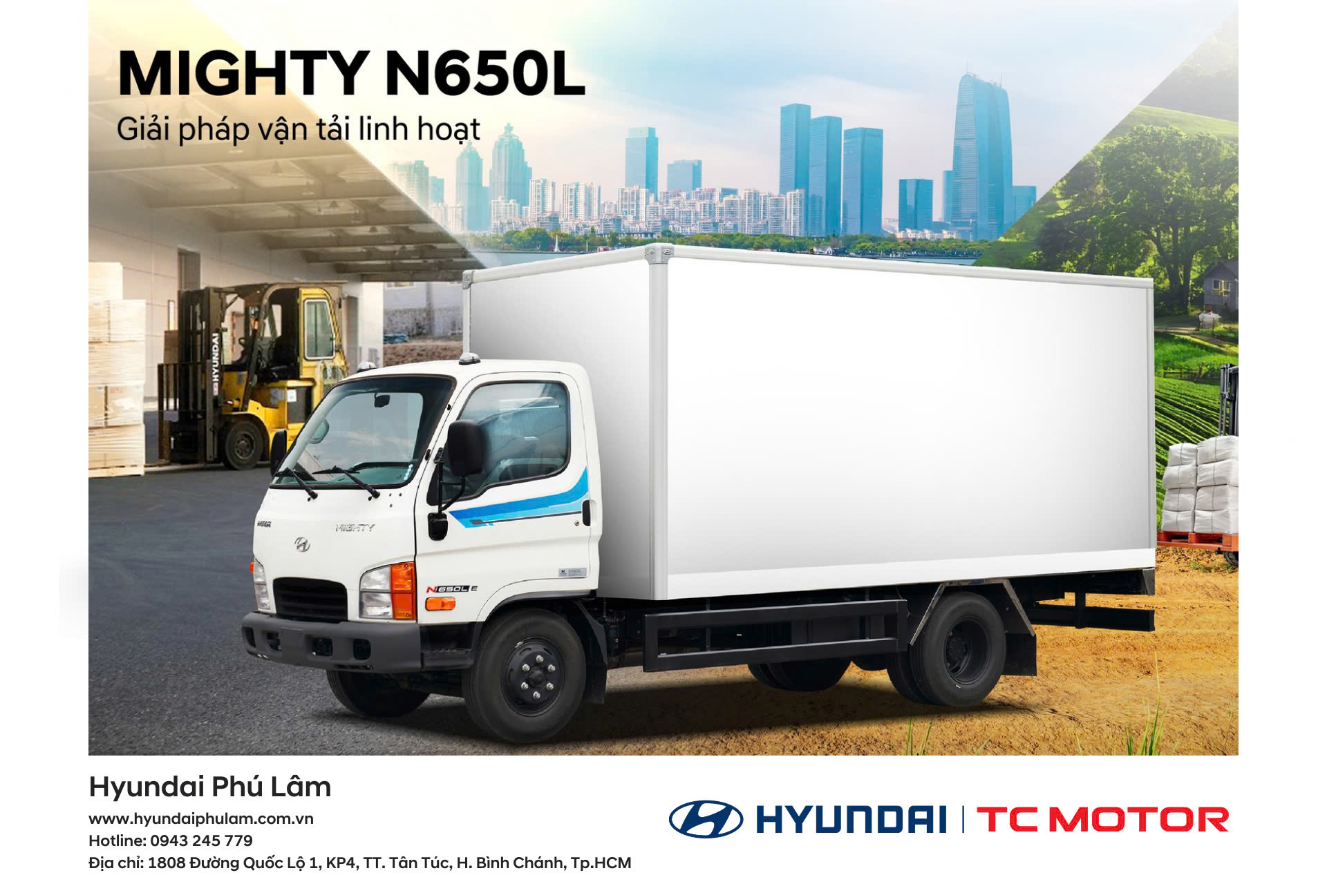 HYUNDAI NEW MIGHTY N650L: BỨT PHÁ TRONG PHÂN KHÚC XE TẢI 3.5 TẤN