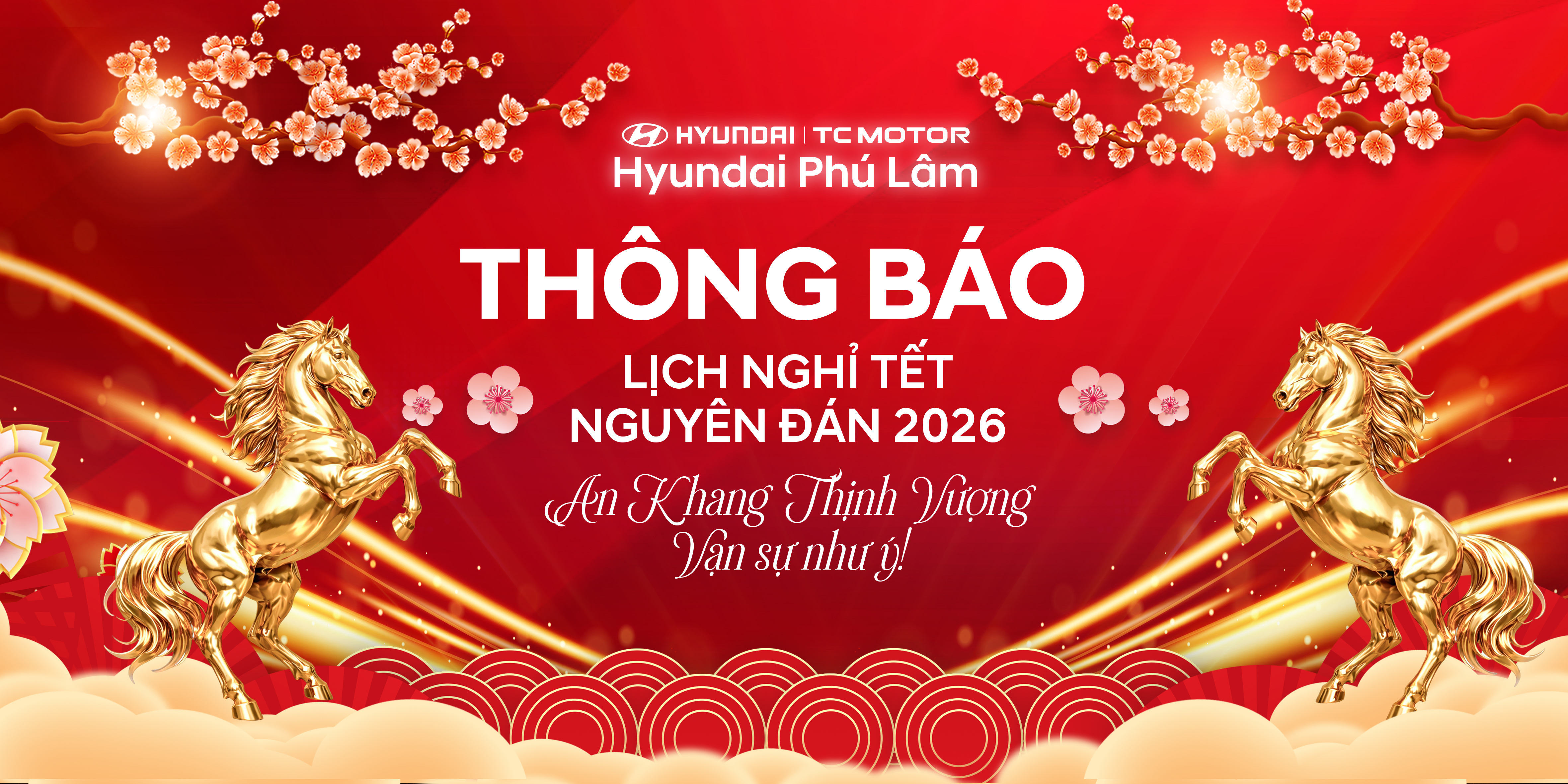 [THÔNG BÁO] LỊCH NGHỈ TẾT NGUYÊN ĐÁN BÍNH NGỌ 2026